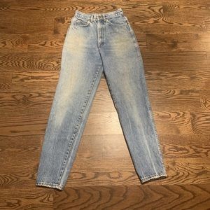 Vintage 90s Chic Womens Blue Jeans, USA, Size 7 Tall